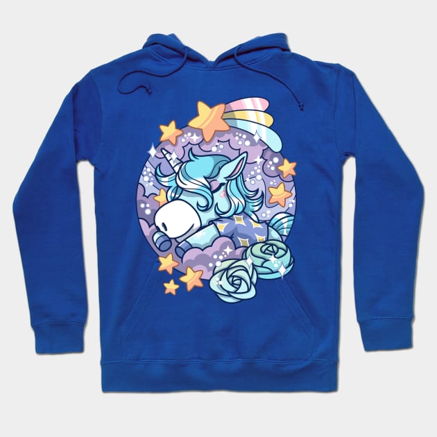 I Dream of Unicorns Hoodie by GillesBone